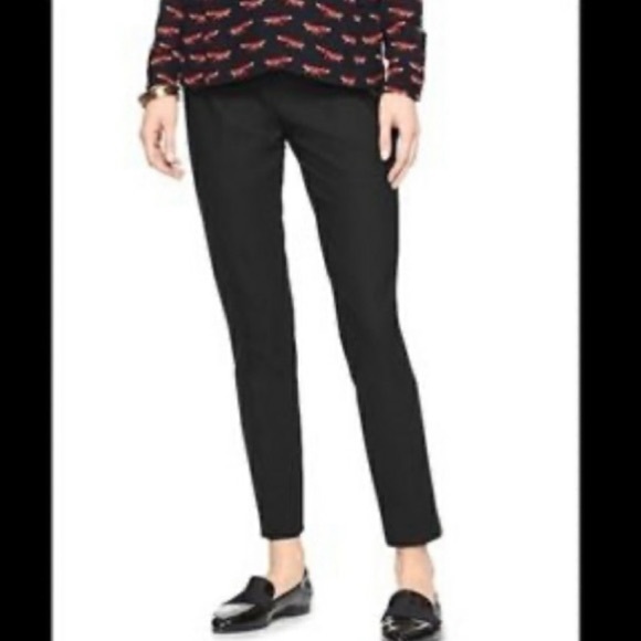 NWT KATE SPADE blaze a trail stretch black pants size 4 - Picture 4 of 12